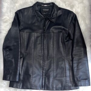 FAIRWEATHER women’s leather jacket.